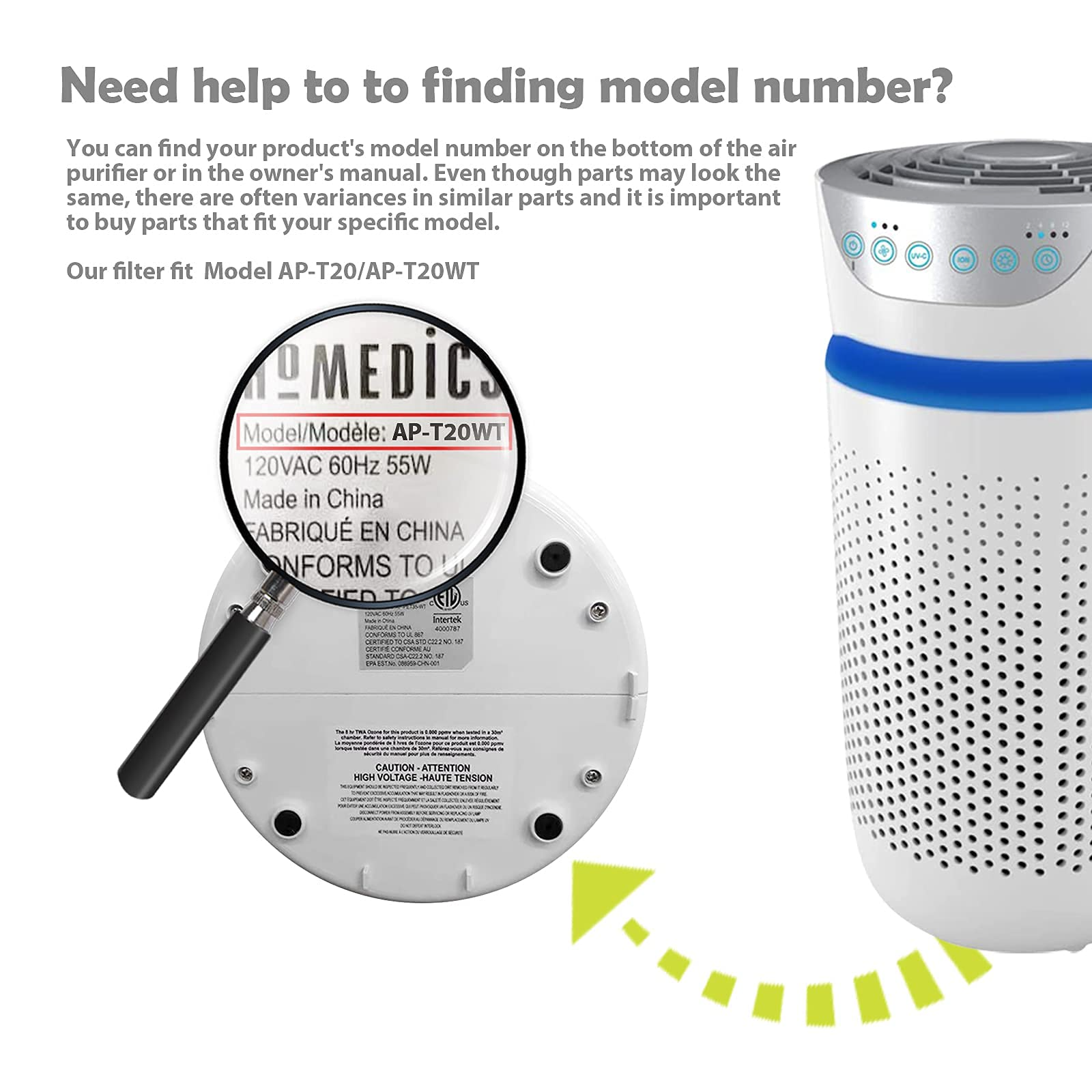 Homedics apt20 outlet