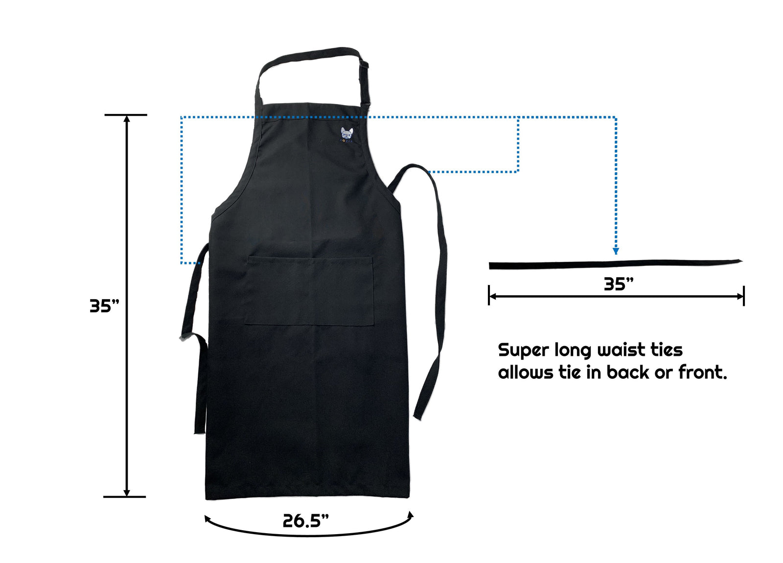 KOZIS Bib Apron