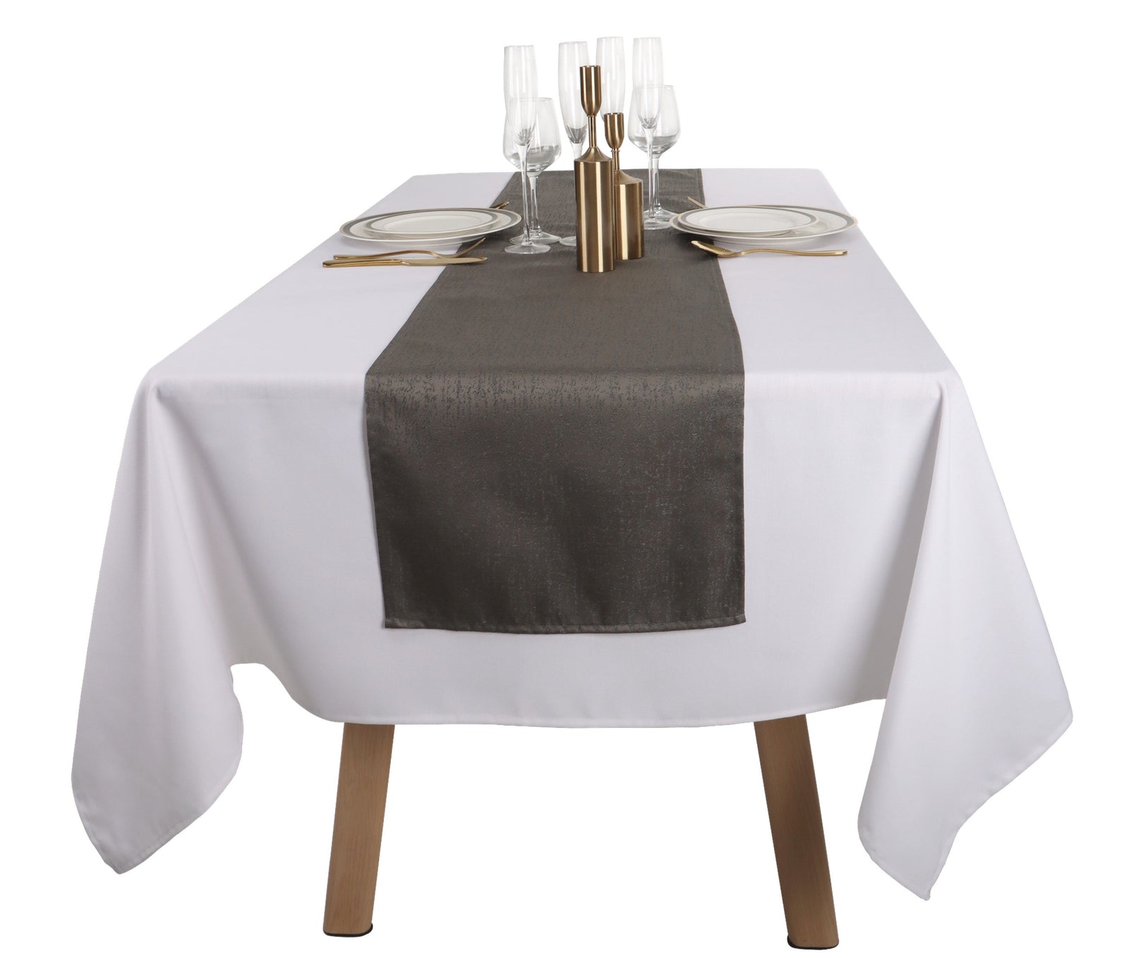 KOZIS MJS Cloth Table Runner, 14" X 75"